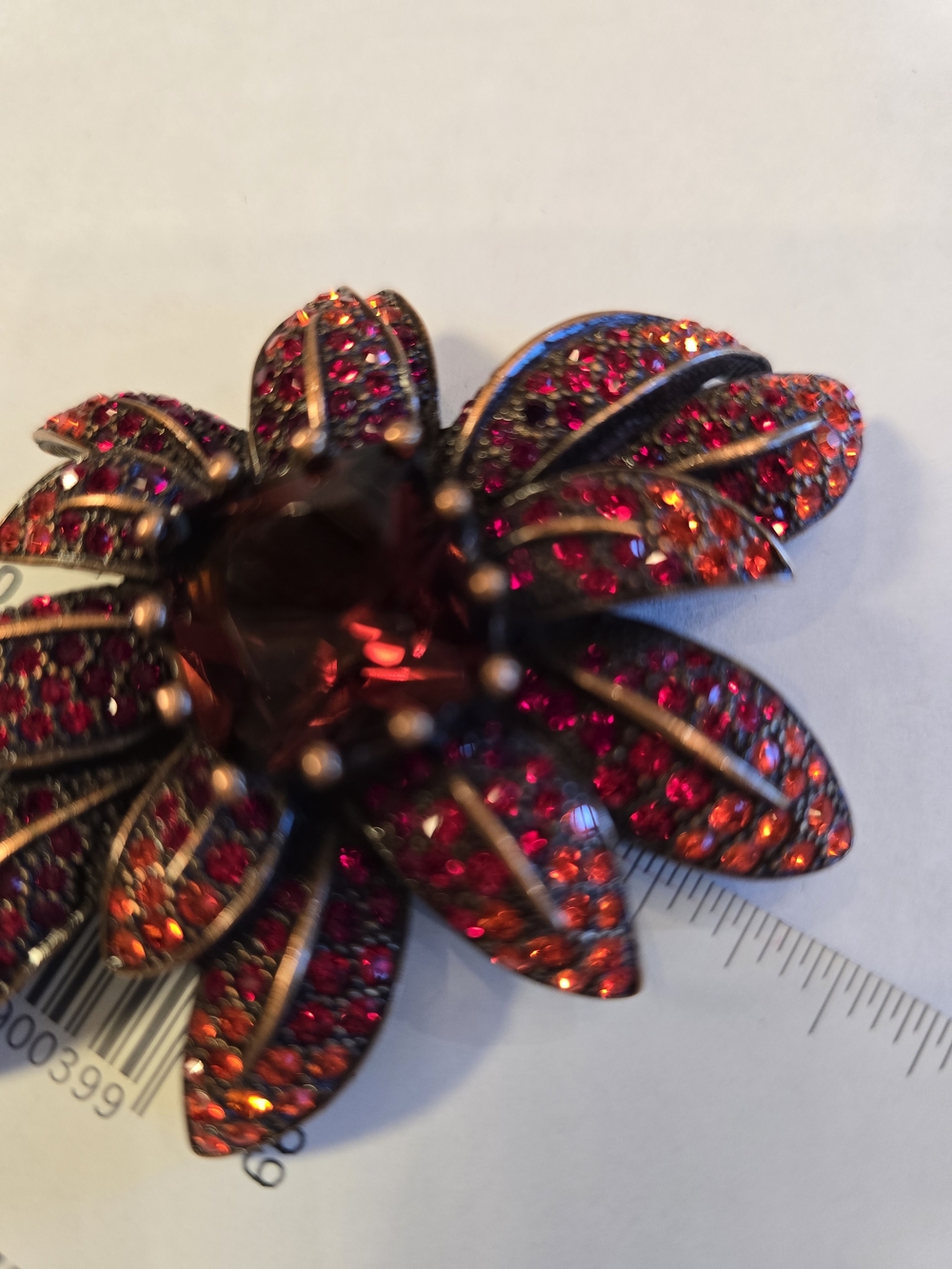 JOAN RIVERS CLASSICS COLLECTION Crystal Floral Brooch - Women's Jewelry - Picture 10 of 11